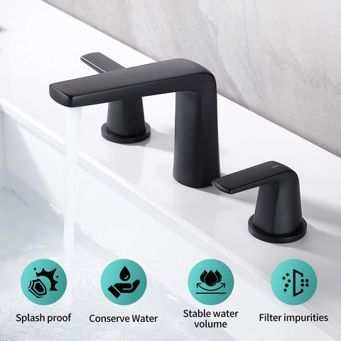 Jakarda pop-up drain with hair catcher helps keep sinks clear and flowing.