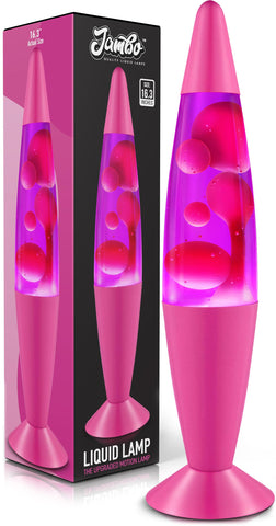 JAMBO beautiful lamp with purple wax and liquid motion for ambient lighting
