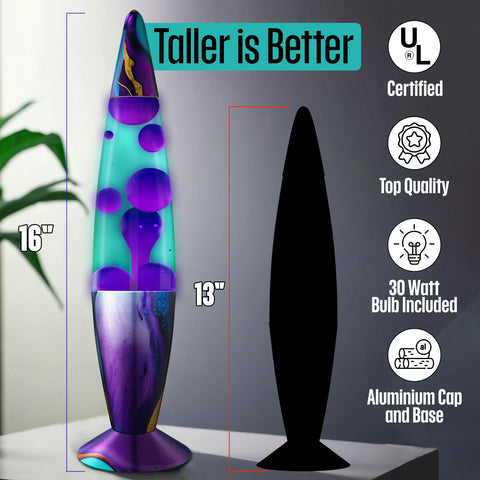 JAMBO teal living room lamp adds cozy ambiance and style.