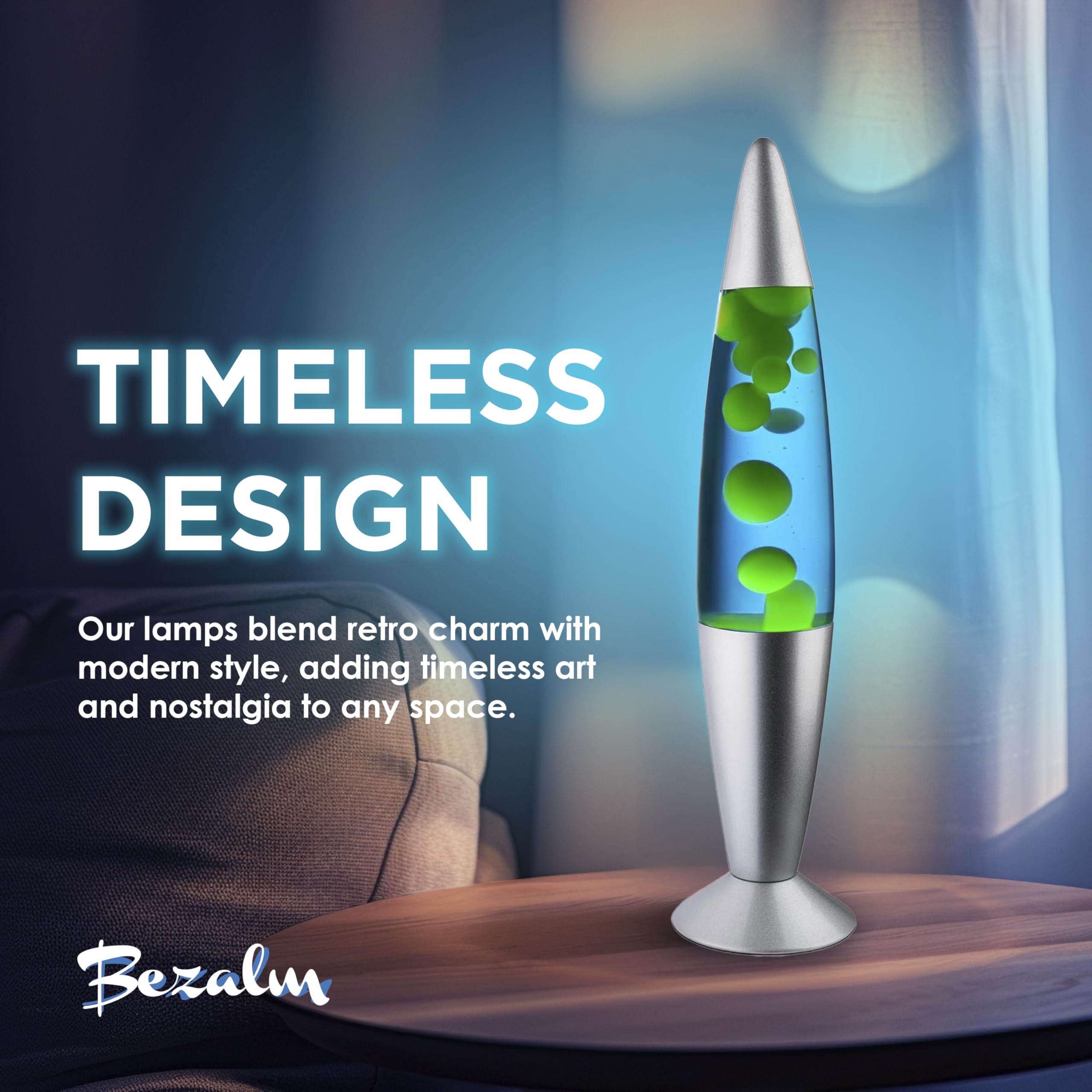 JAMBO BEZALM lamp for bedroom desk providing relaxing glow