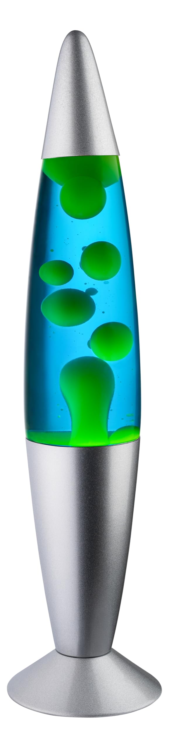 JAMBO BEZALM 16-inch lamp with blue liquid for calming ambient glow