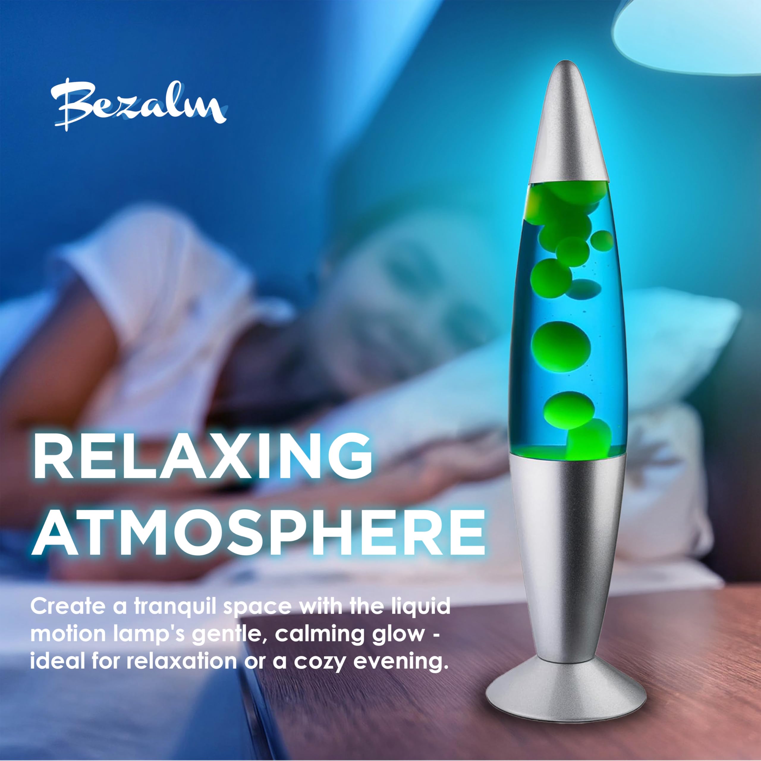 JAMBO BEZALM on-table lamp on a side table for cozy lighting