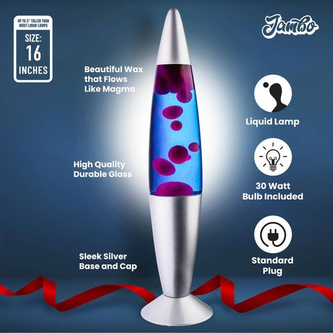 JAMBO liquid lamp easy plug-in setup for instant ambience