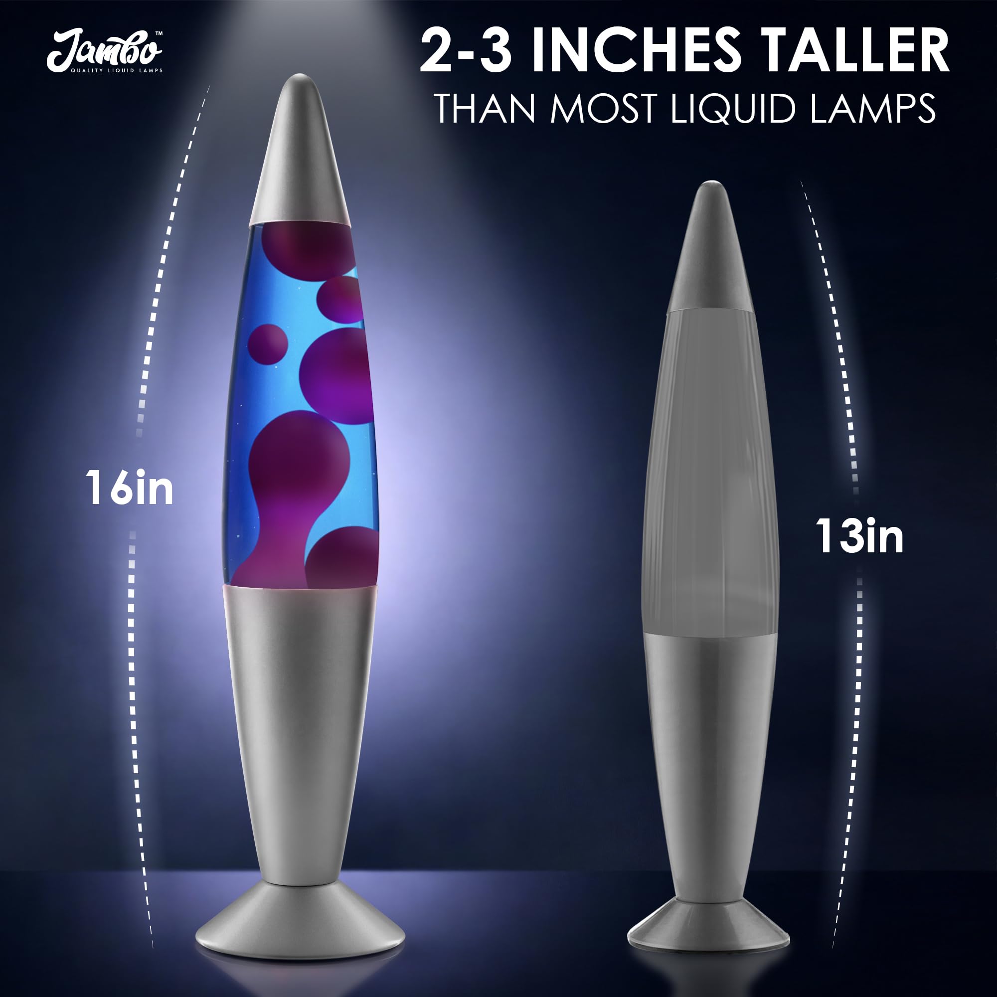 JAMBO liquid lamp night light for kids and adults