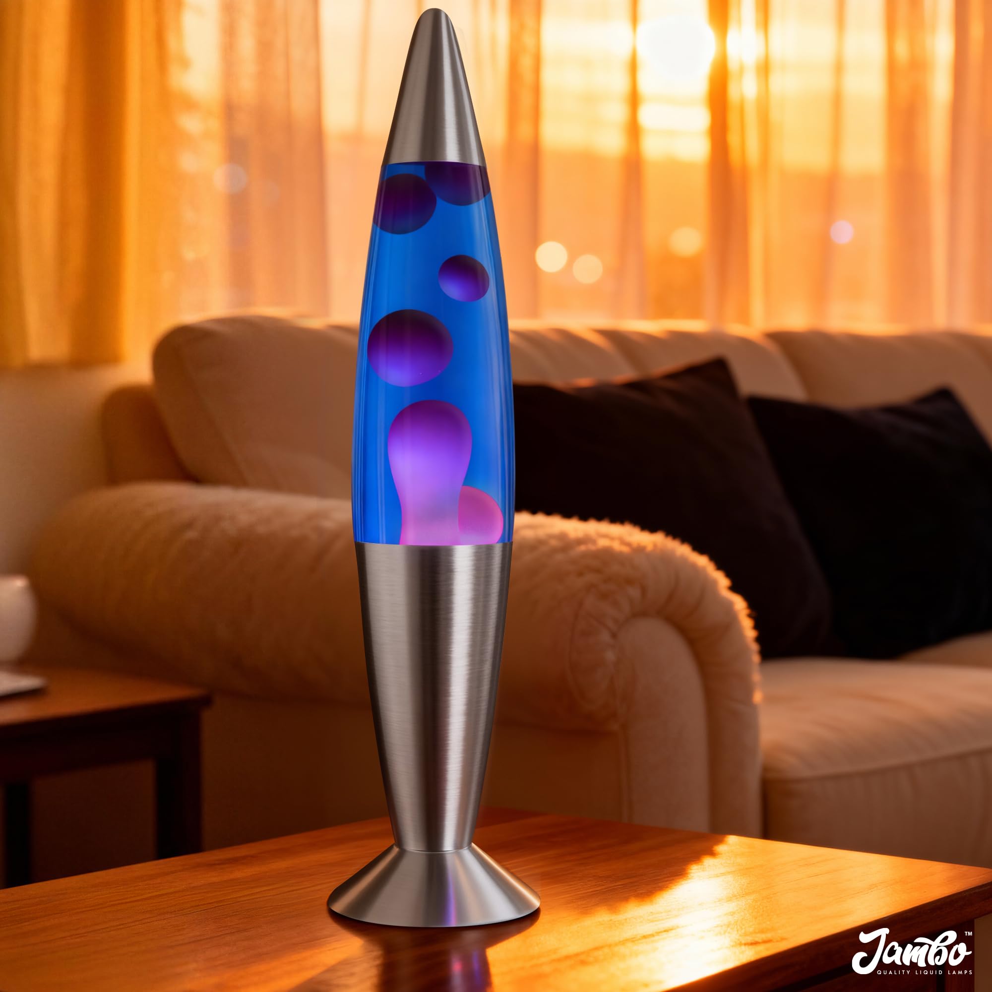 JAMBO liquid lamp relaxing motion aids focus and calmness