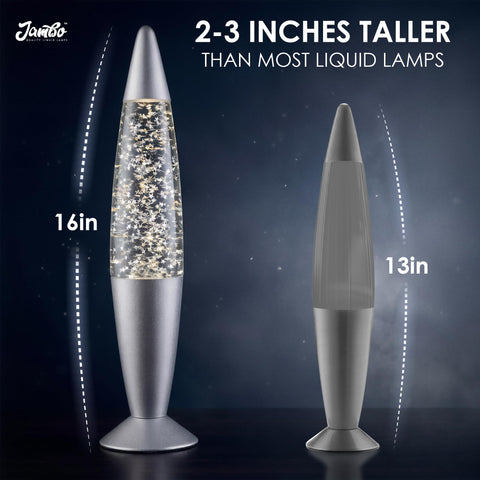 JAMBO liquid motion lamp easy setup for instant mood lighting.