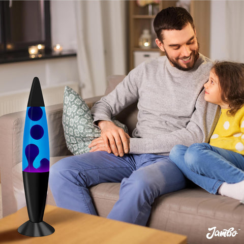 JAMBO modern base liquid motion lamp elevates home decor.