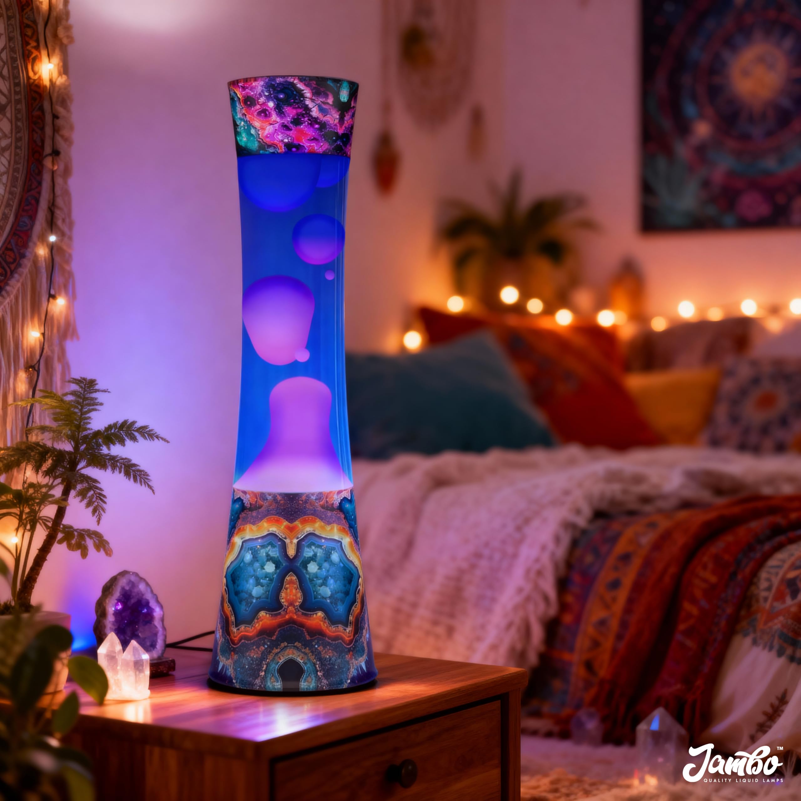 JAMBO night light for teens and kids for easy orientation.