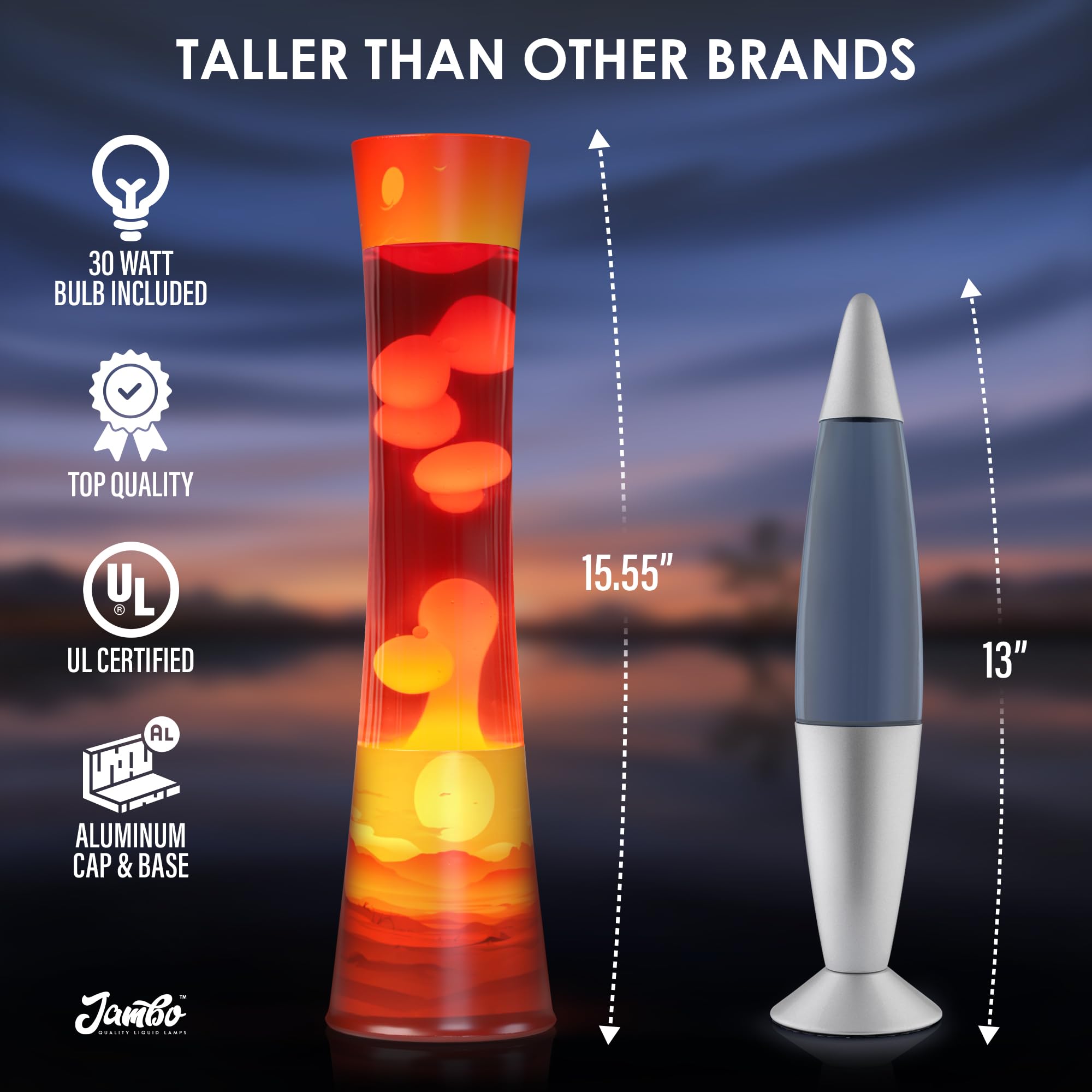 JAMBO nightlight provides relaxing light for teens and adults.