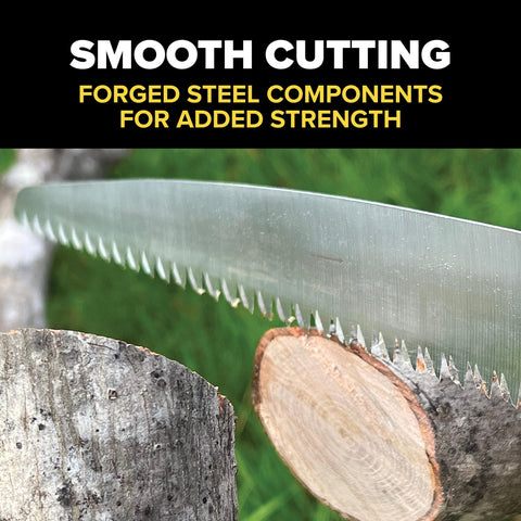 Jameson SB-13TE hand saw compatibility for easy on-site use.