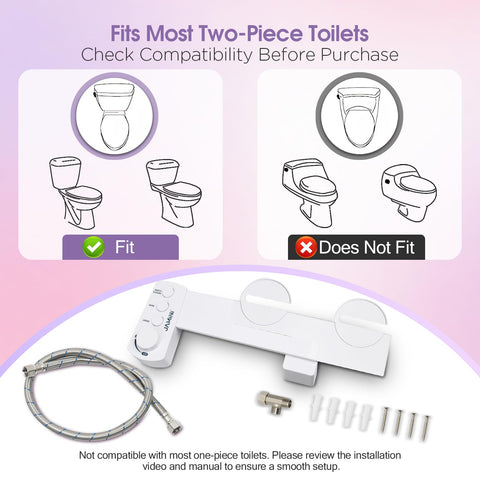 Cold-water hose connection supports diverse home water systems