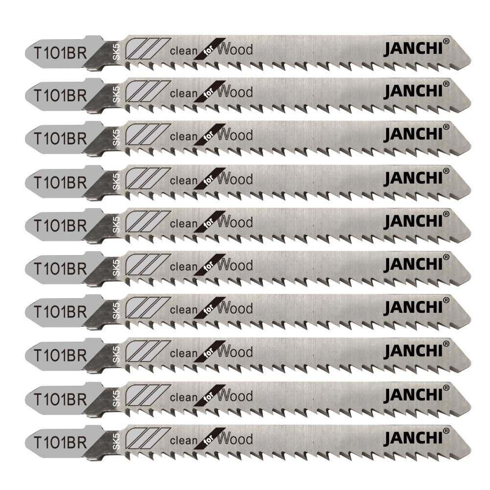 Janchi T101BR 4-inch blade set for straight cuts in wood and plastics.