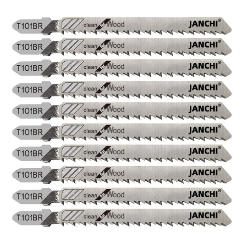 Janchi T101BR 4-inch blade set for straight cuts in wood and plastics.