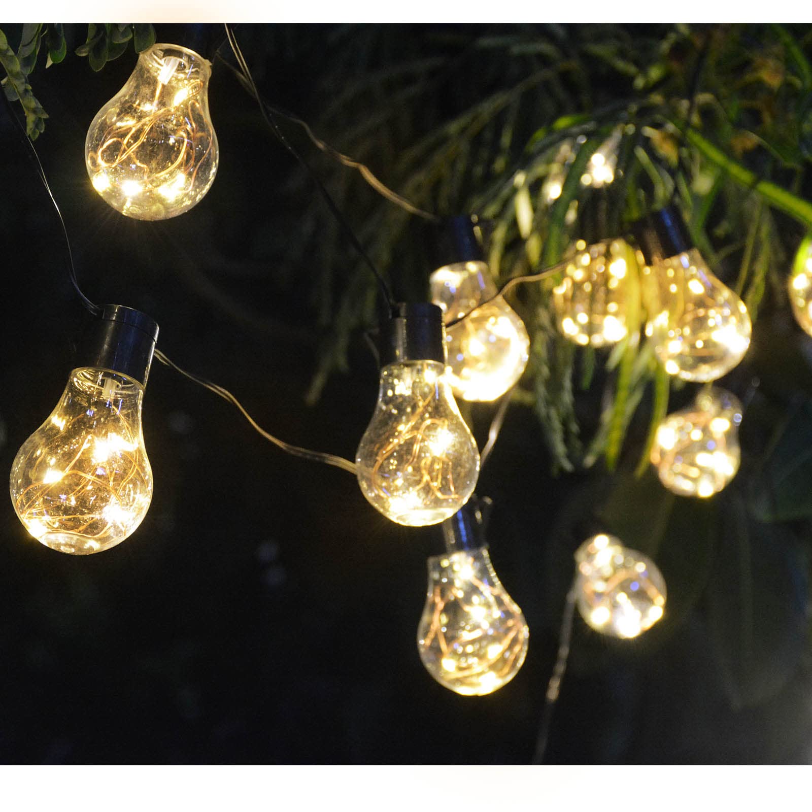 Janchs portable hanging battery-operated light string ready to install