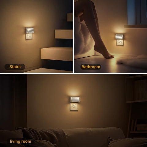 JandCase two-pack ideal for bedrooms, hallways, and living areas