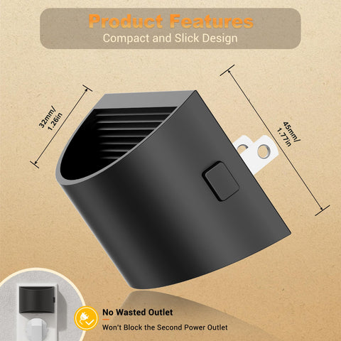 JandCase Night Light three brightness levels for versatile use.