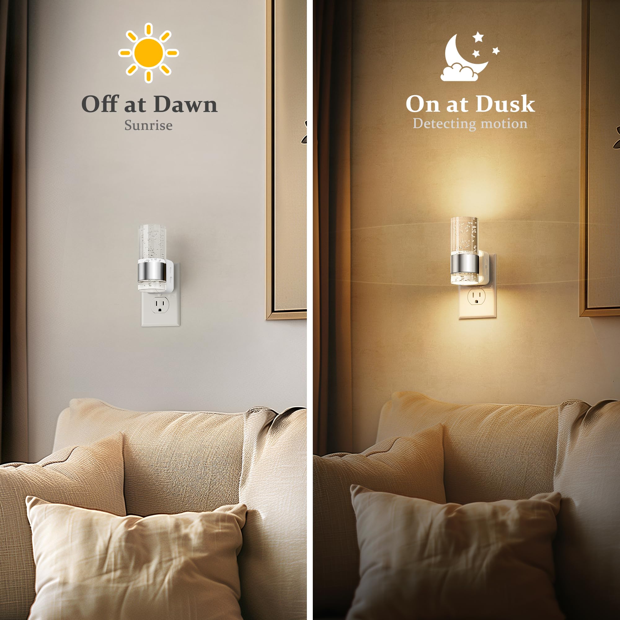 JandCase bubble acrylic diffuser creates soft light diffusion