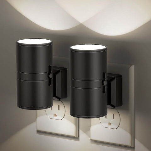 JandCase night light with dimmable wall plug offers customizable brightness for any room.