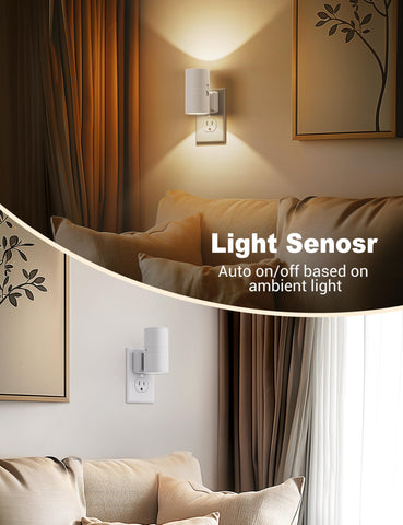 JandCase dusk-to-dawn sensor turns on automatically for convenience.