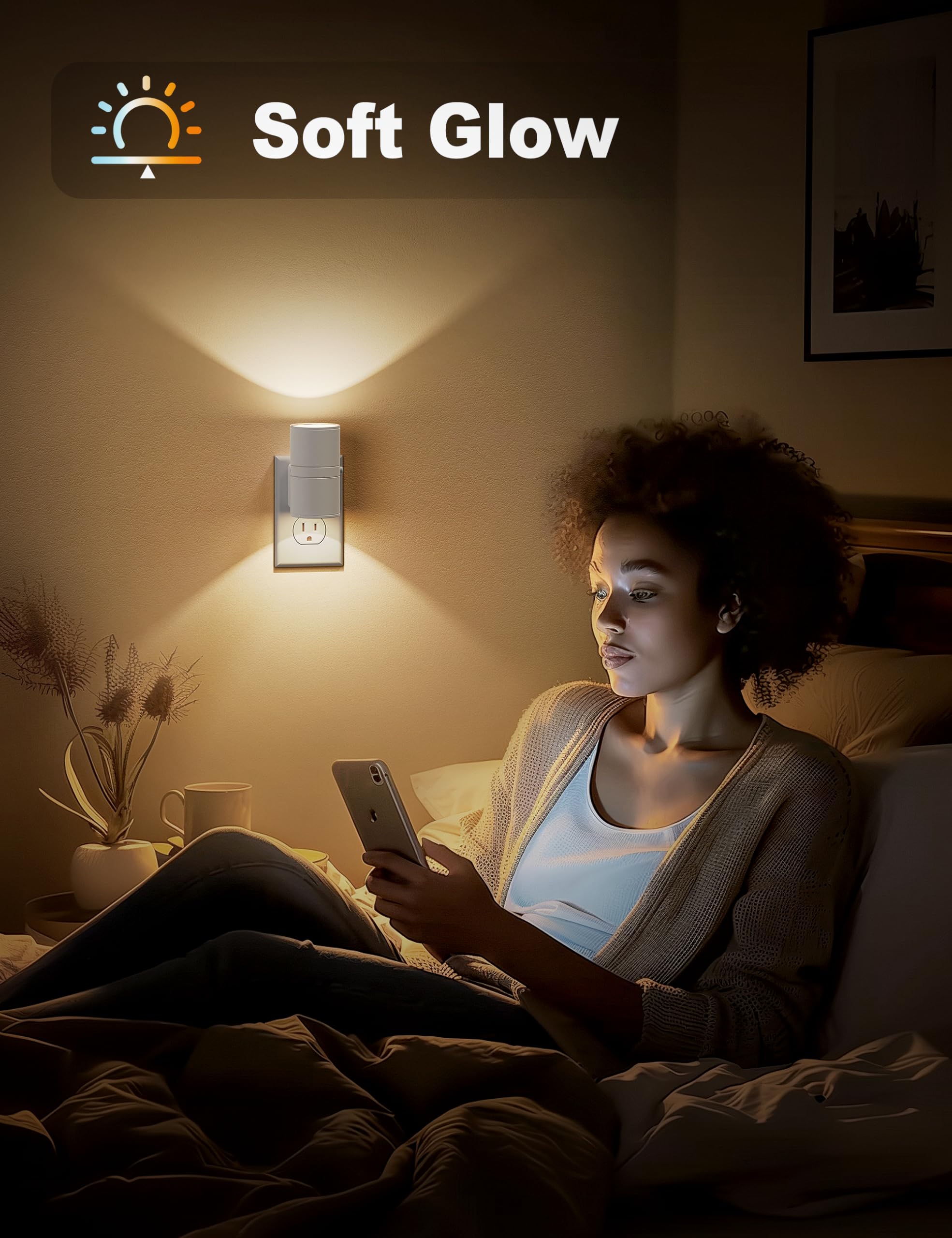 JandCase hallway light provides safe navigation during night hours.