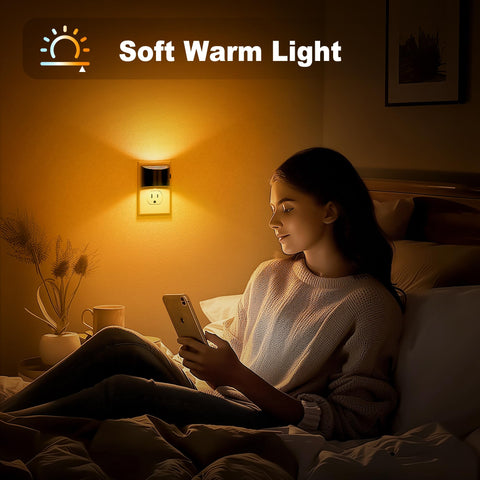 JandCase Night Light two pack offers room to room lighting.