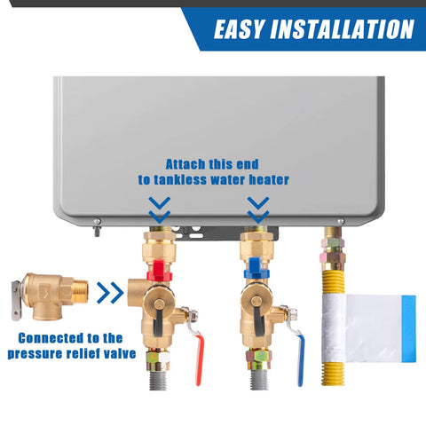 Janhemei flush kit packaging shows ready-to-install kit for standard residential setups.