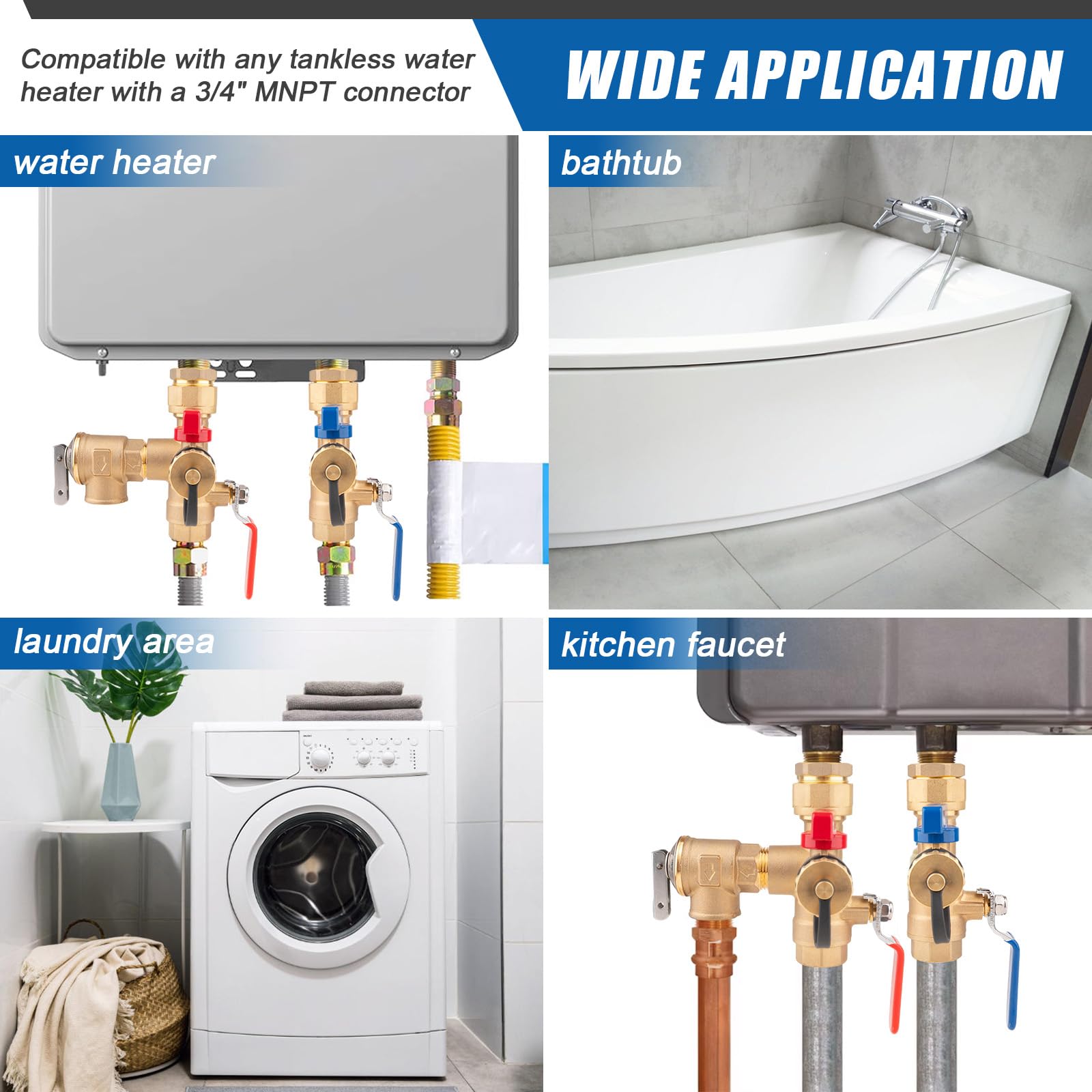 Janhemei lead-compliant brass materials promote safe, long-lasting potable water connections.