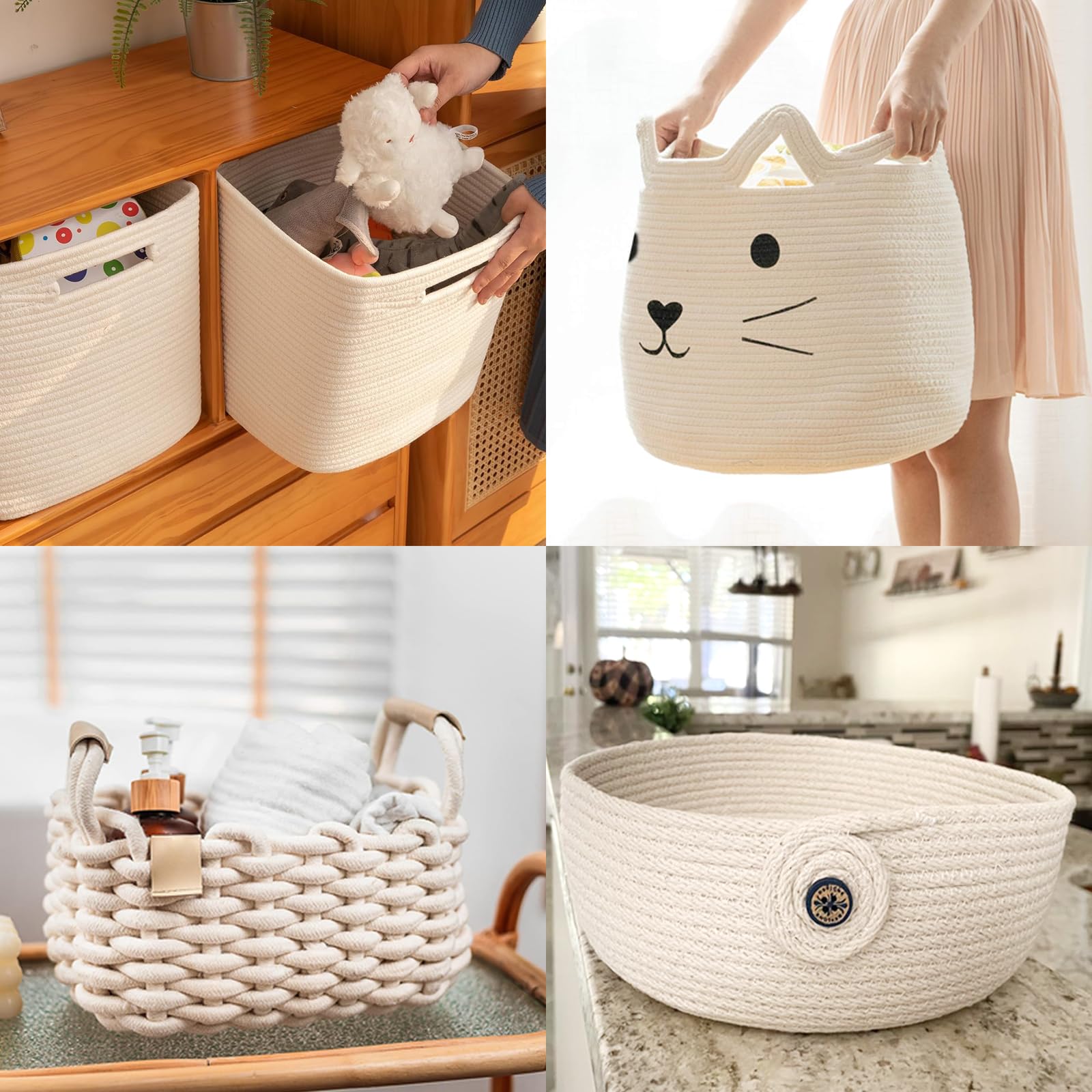 JANJOSN diy-craft material for baskets and decor projects