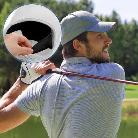 Janmercy liner suits baseball, golf, and sun caps for versatile use.