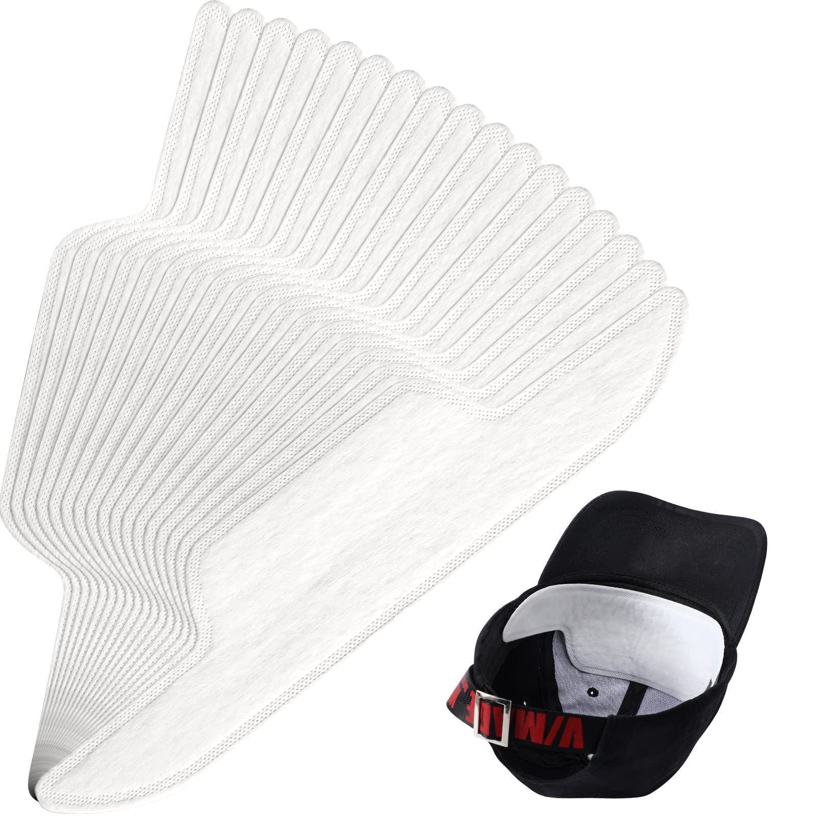 Janmercy hat sweat liner 100-pack provides daily protection from sweat