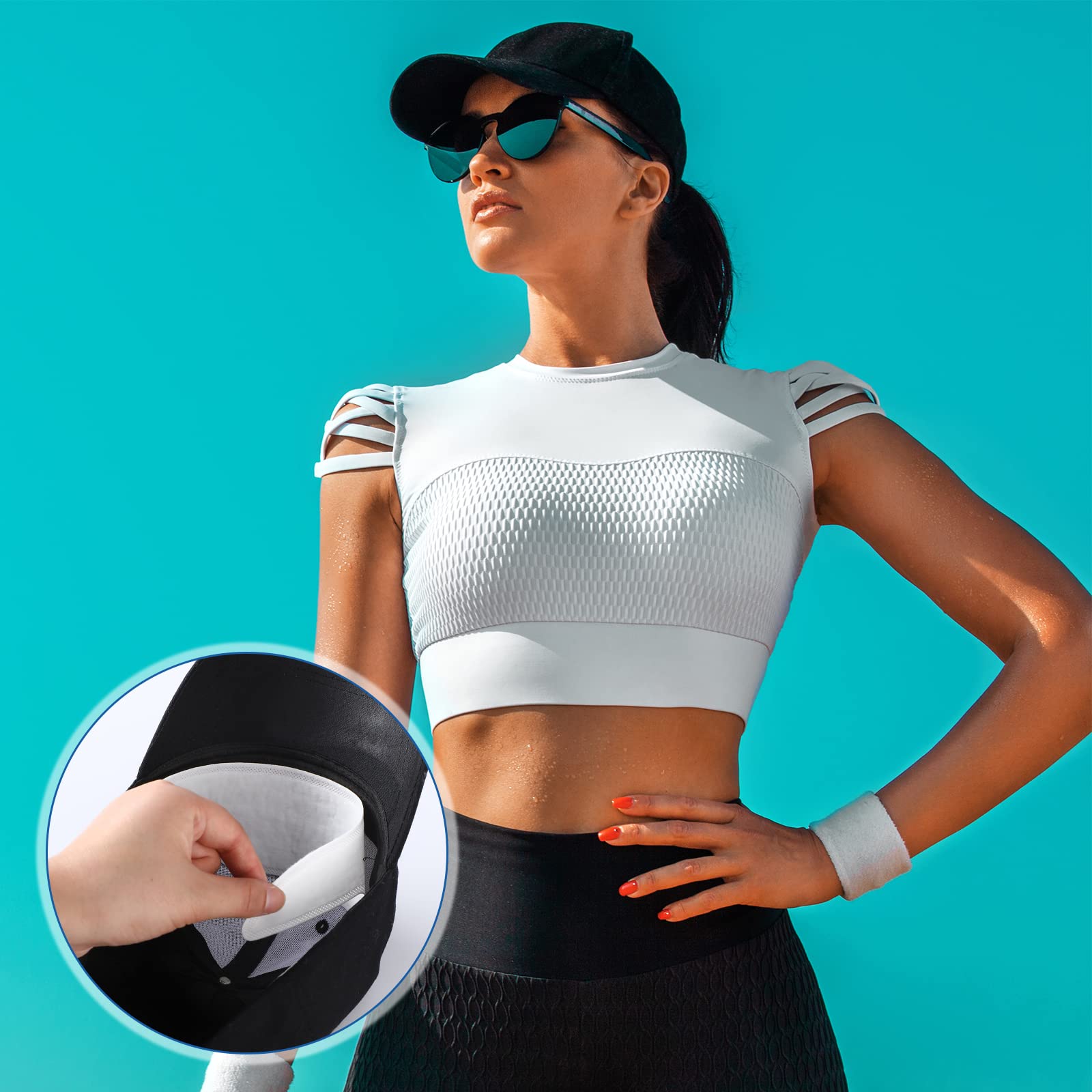 Janmercy liner offers versatile protection for baseball, golf, and sun hats