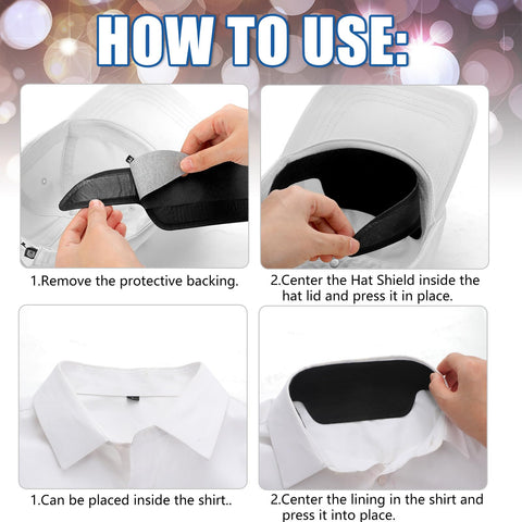 Janmercy cap liner protects hats by blocking oils and dirt.