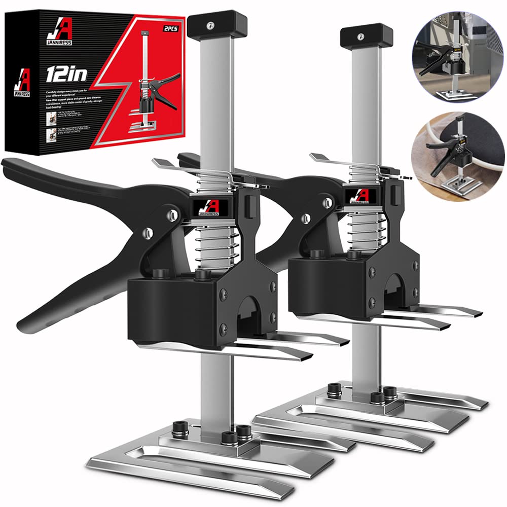 JANNIRESS arm jack handle 12in lifts cabinets with precise placement and control