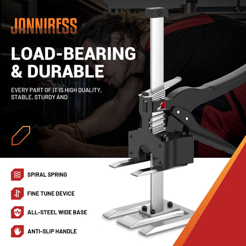 JANNIRESS wall tile lifter base provides stable posture during height adjustments