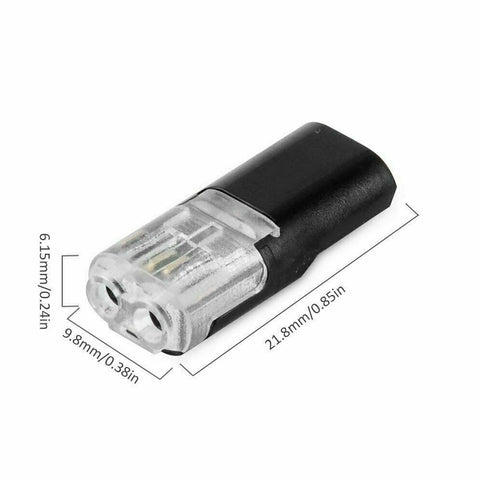 Japelessor reusable wire connectors demonstrate compatibility with solid and stranded wires.