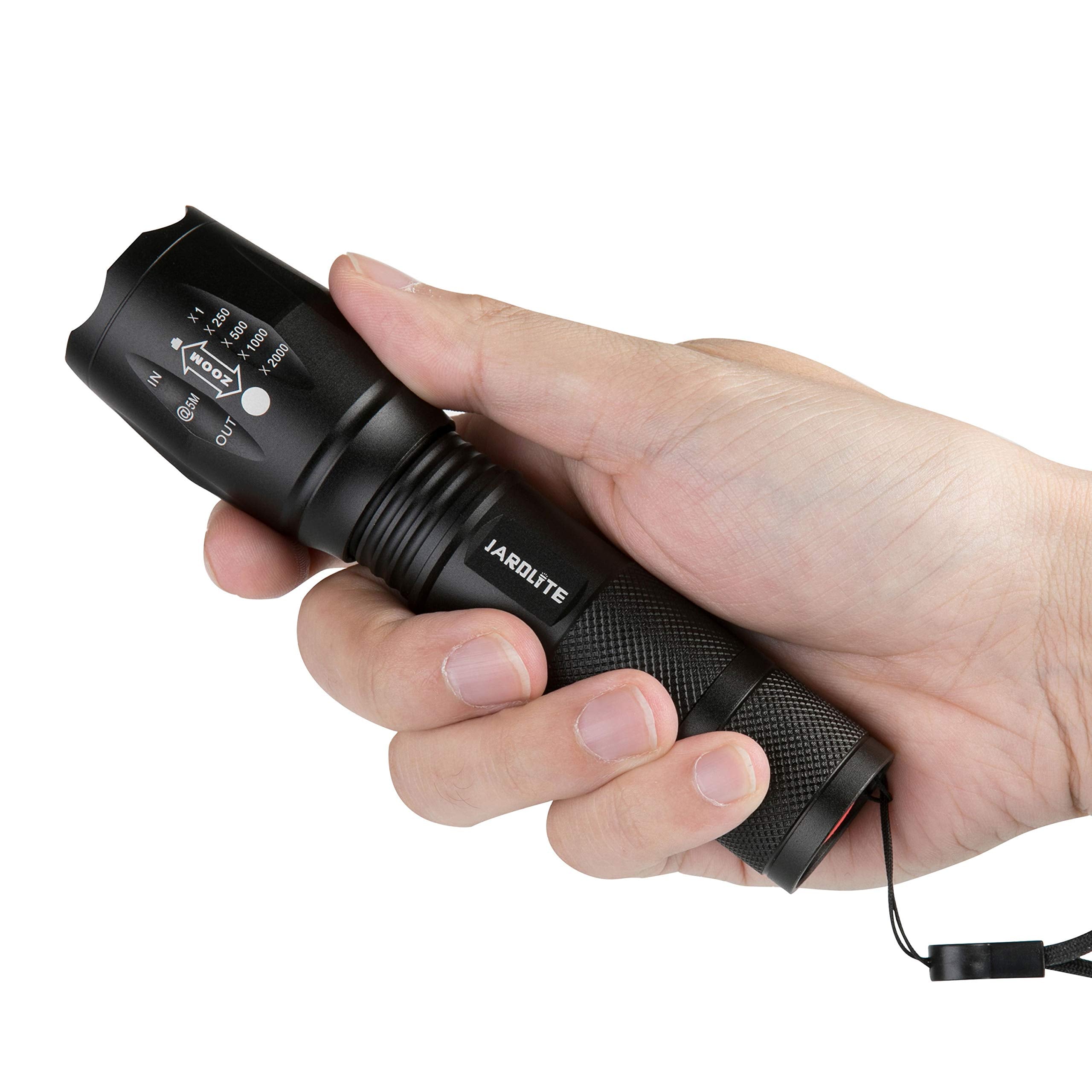 JARDLITE five-mode versatility including strobe and SOS for safety signaling