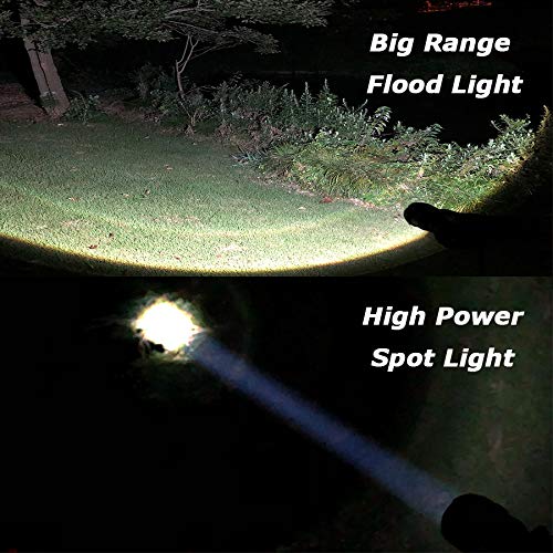 JARDLITE waterproof and drop-resistant flashlight suitable for outdoor use