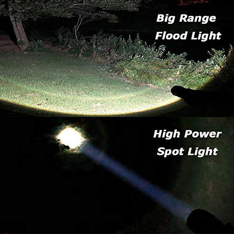 JARDLITE waterproof and drop-resistant flashlight suitable for outdoor use