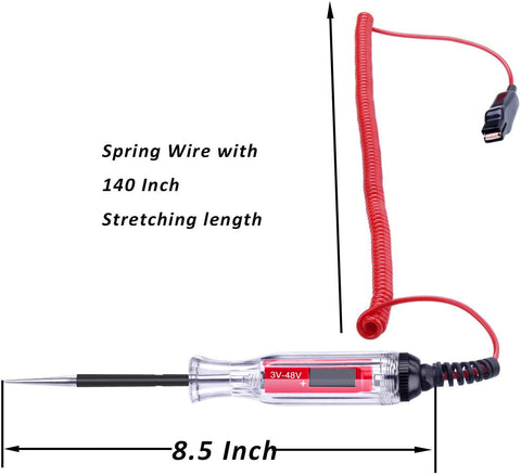 JASTIND stainless steel probe enables clean piercing and reaches hard-to-access spots.