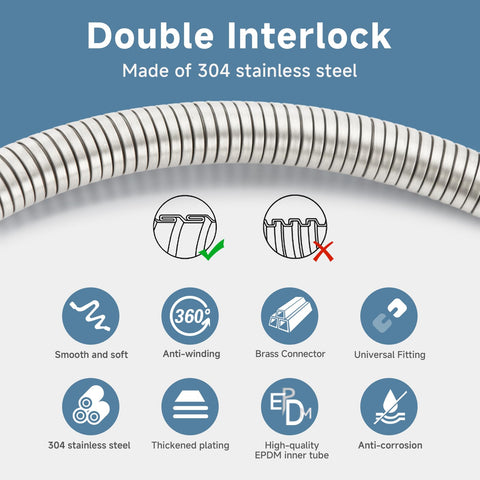 JASYA 304 stainless steel outer tube resists heat and corrosion.