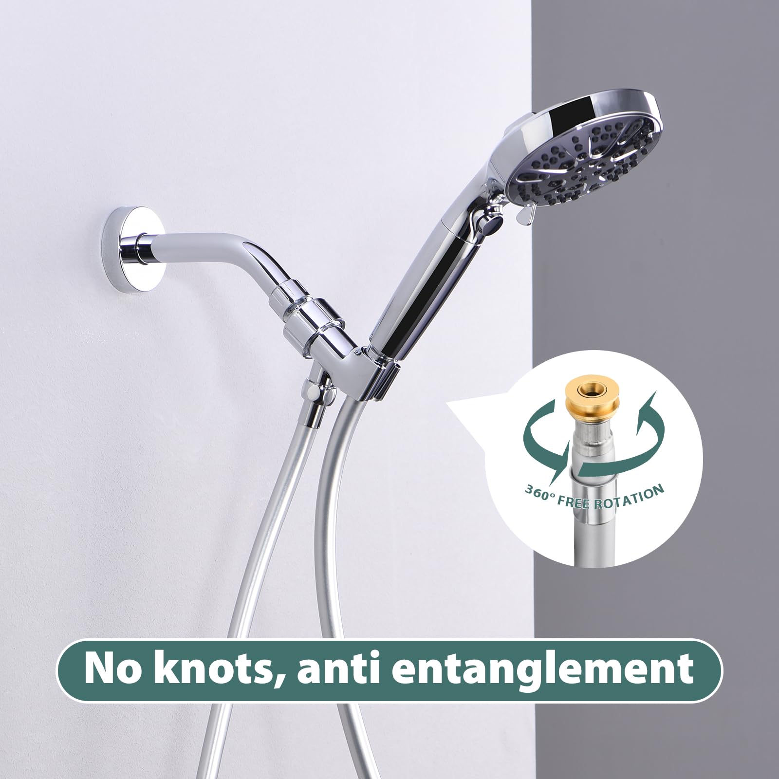 JASYA G1/2 standard interface compatibility with hand-tight washers.