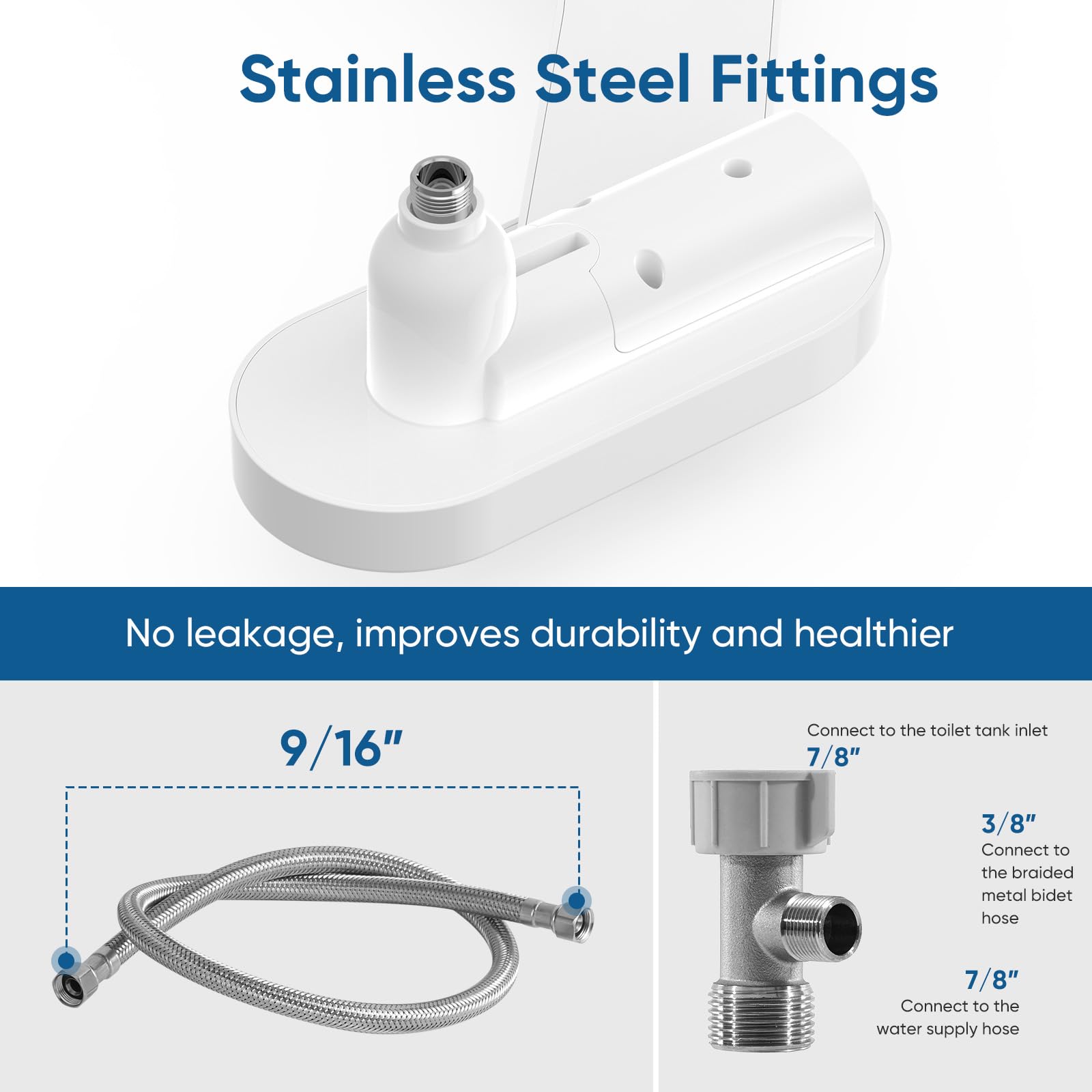 JaxiLano dual nozzle system offers versatile front and rear hygiene options.
