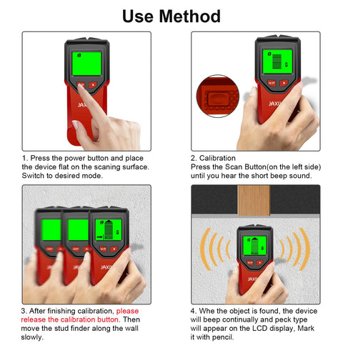 JAXWQ beeps guide precise mounting locations easily