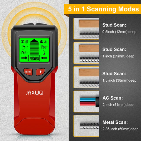 JAXWQ detects live wires behind walls for safety