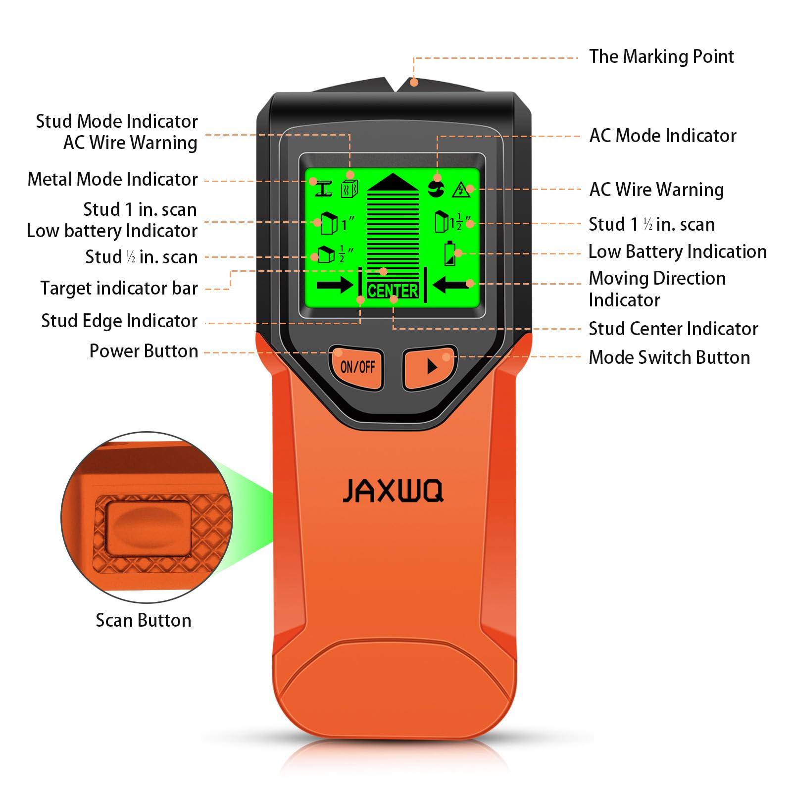 JAXWQ compact handheld tool fits a toolbox for quick jobs.