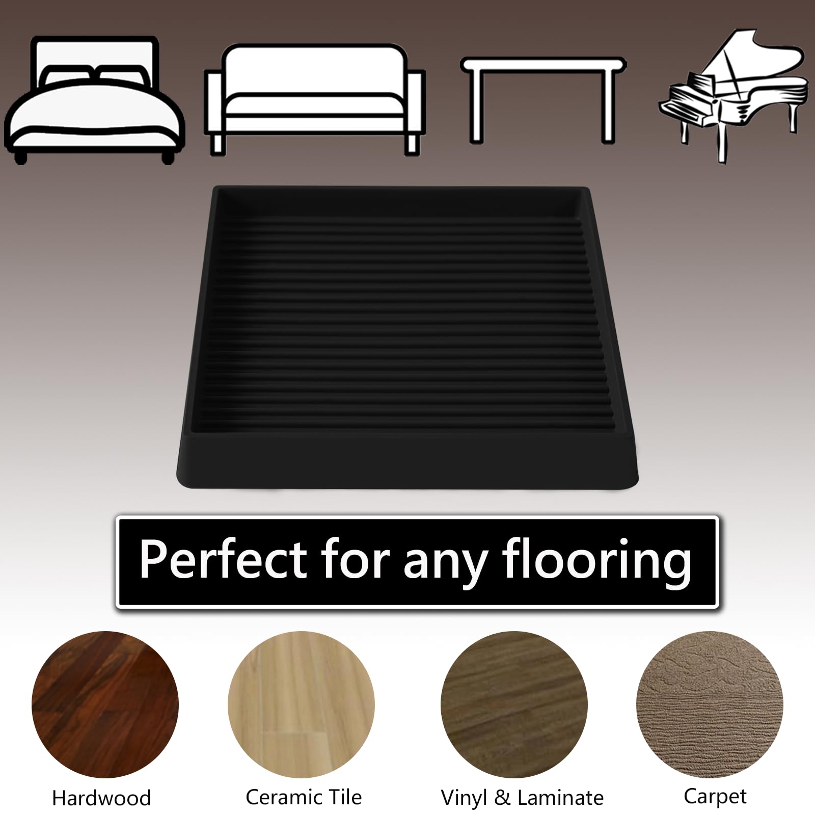 Jayen anti-slip furniture pad protects flooring while reducing noise during daily use.