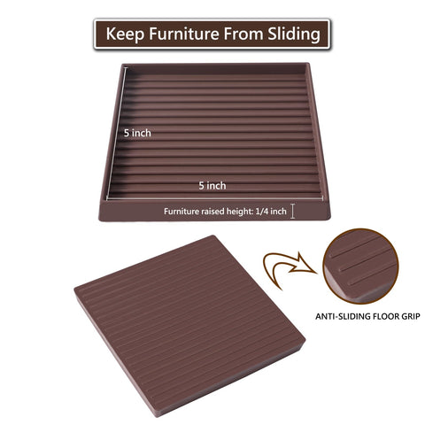 Jayen easy-install furniture cups simplify floor protection.