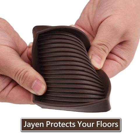 Jayen universal floor protection for tile, wood, and laminate.