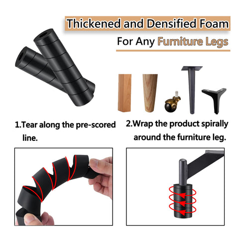 Jayen toe protectors on a bed leg provide safe toe protection during use.
