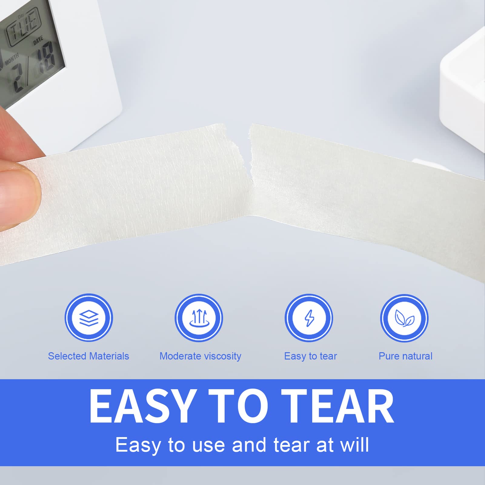 JayJayup high-adhesion tape grips surfaces securely for crafts.